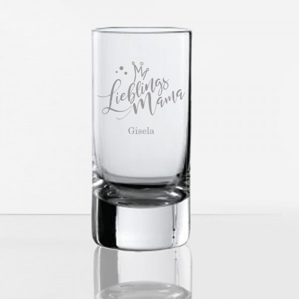 Schnapsglas Lieblingsmensch mit Namen
