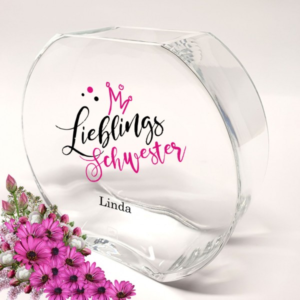 bedruckte Vase von Leonardo für deinen Lieblingsmenschen