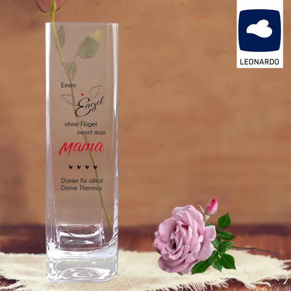 Leonardo Vase - Einen Engel - individuell bedrucken