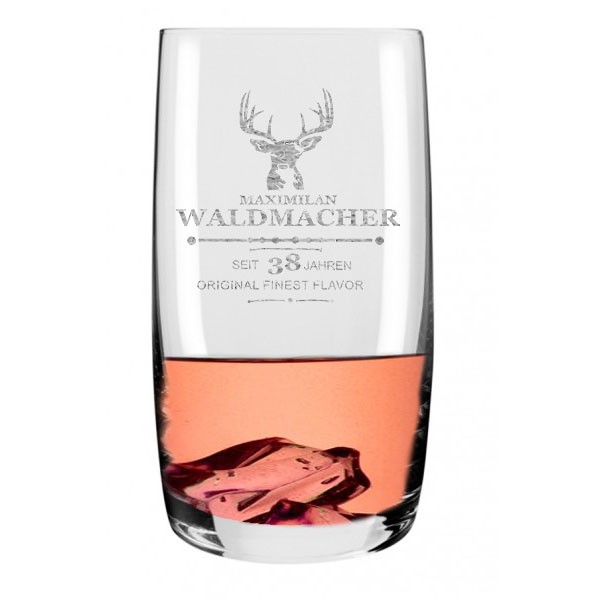 Longdrinkglas mit Gravur