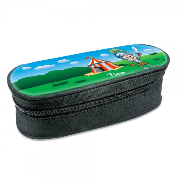 Schlampermäppchen für Kinder Ritter personalisiert