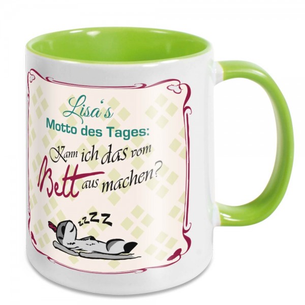 Tasse für Teenager mit Namen