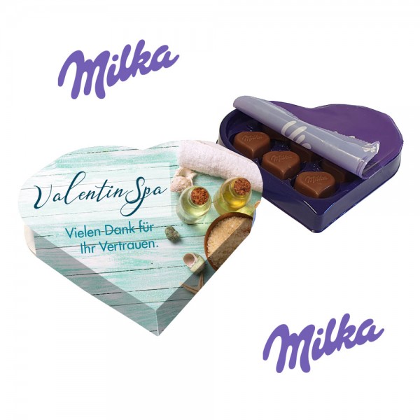 Milka Pralinés mit Ihrem Design/Logo bedrucken 44g