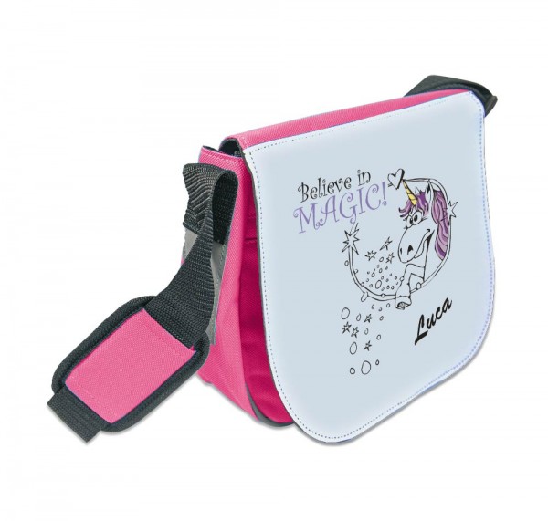 Tasche für Kinder Einhorn Motiv individuell