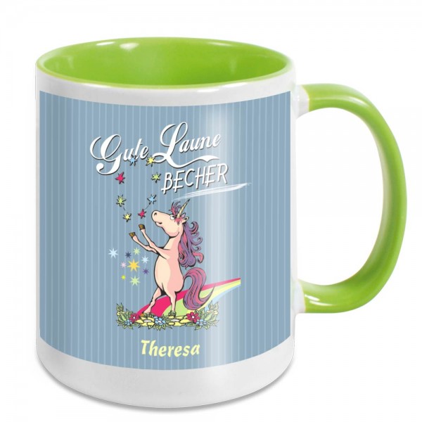 Einhorn Kaffeetasse individuell bedruckt
