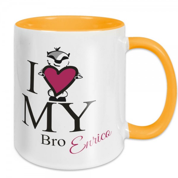 Tasse mit Namen personalisiert