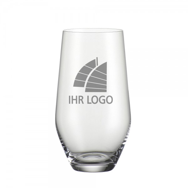 Gläser gravieren - Trinkglas / Saftglas mit Gravur 420 ml No. 1