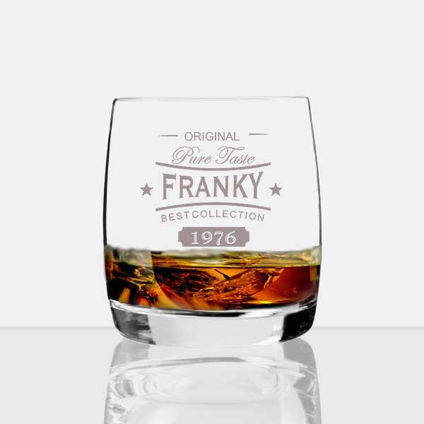 personalisiertes Whisky Glas *Franky *