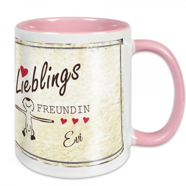 Kaffee Tasse Lieblings-Mensch personalisiert