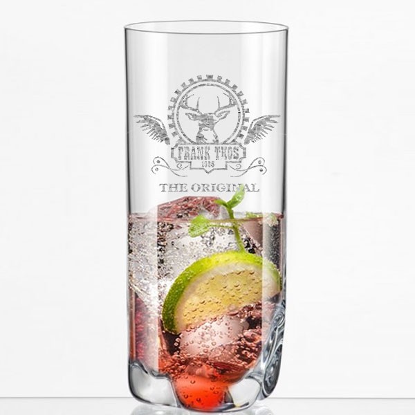 Longdrinkbecher gravieren