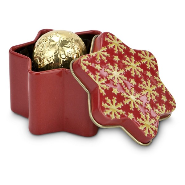 Weihnachtstrüffel in Dose als Geschenk Set