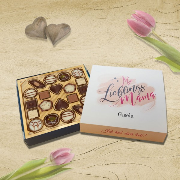 Lindt Pralinen Lieblings Mensch mit Name