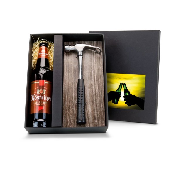 Geschenkset für Männer Feierabend-Hammer