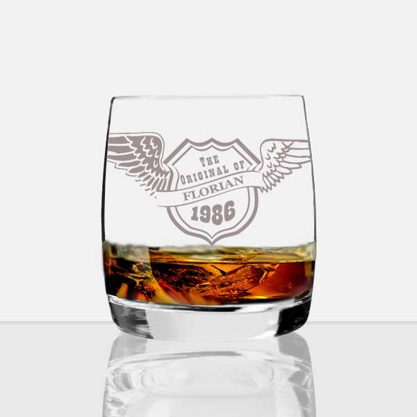 Whisky Glas gestalten * Flying Wings *