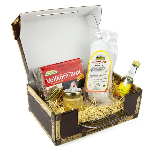 Brotzeitkoffer als Geschenkset
