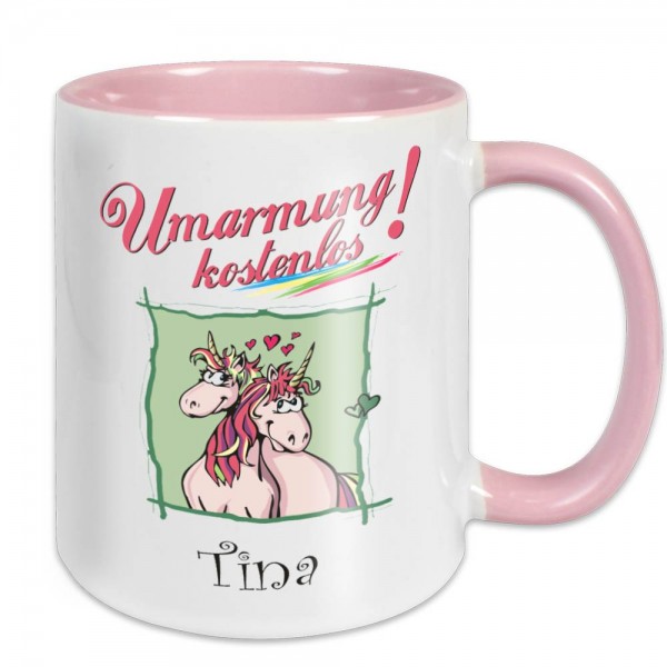 Persönliche Einhorn Tasse