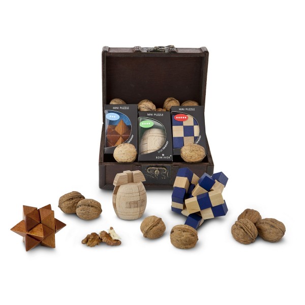 Geschenkset als Knobel-Set für Denker