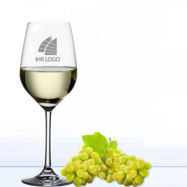 Weinglas mit Logo gravieren Weißwein 325 ml