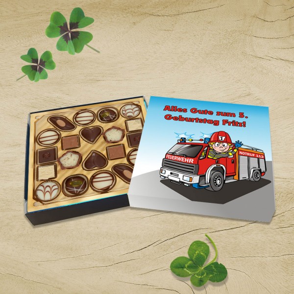 Lindt Schokolade Feuerwehr für Kinder