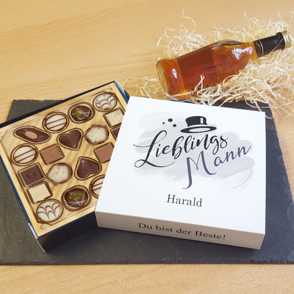 Lindt Pralinen Lieblings Mensch personalisiert