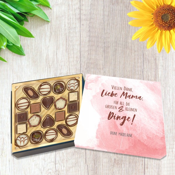 Lindt Pralinen Vielen Dank personalisierbar