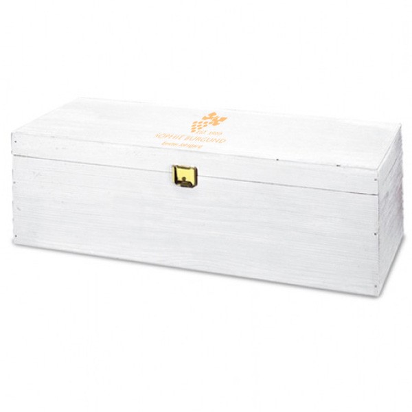 Geschenkebox Premium weiß lackiert 1er