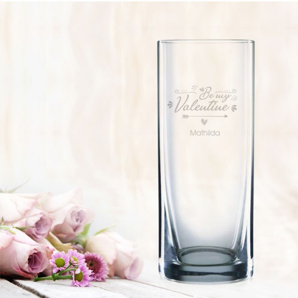 Personalisierte Vase als tolles Valentinsgeschenk