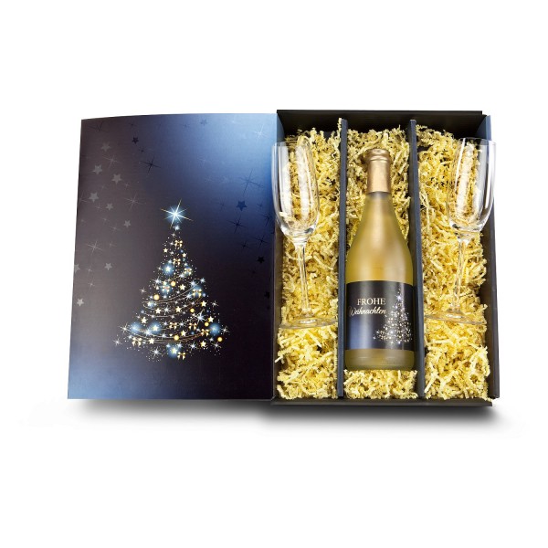 Weihnachts Secco Geschenkset