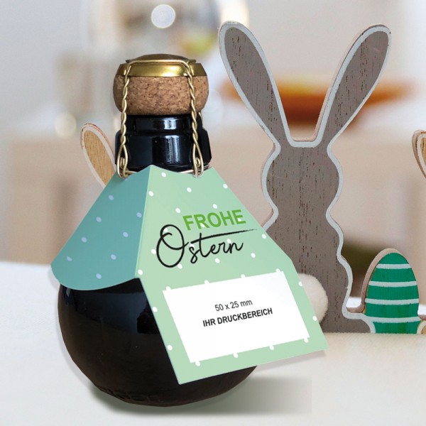Individuelle Sektbombe zu Ostern