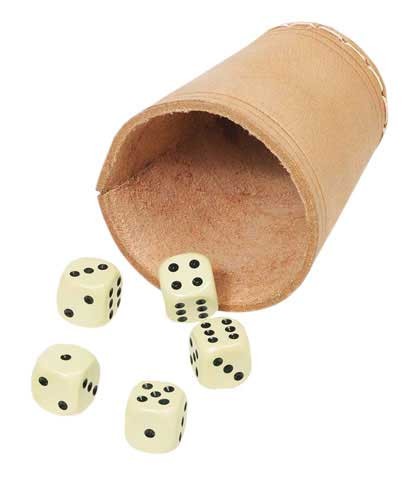 Würfelbecher Leder, Kobelbecher