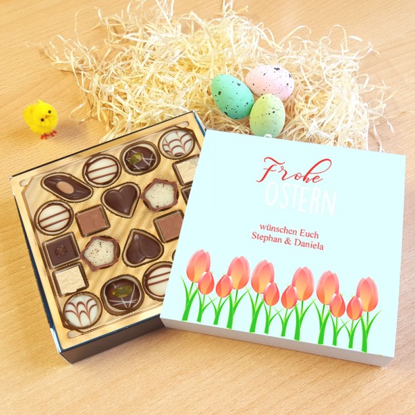 Lindt Schokolade zu Ostern mit individueller Banderole