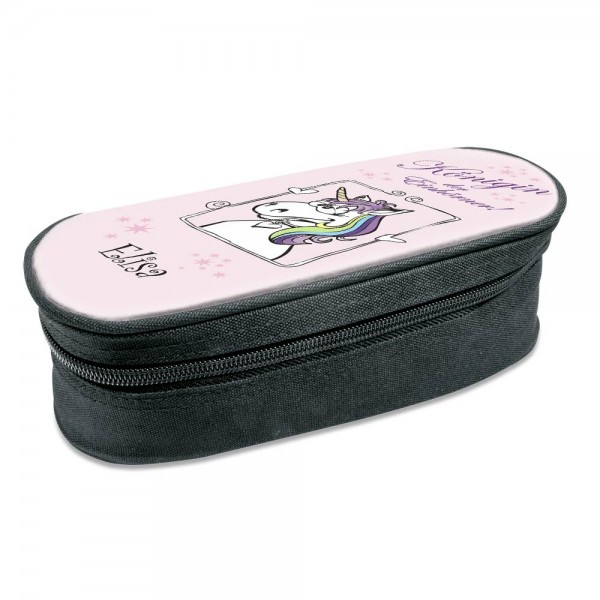 Einhorn Stiftebox mit Namen