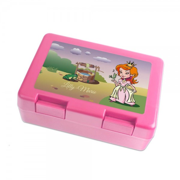 Kinder Brotdose Prinzessin mit Namen