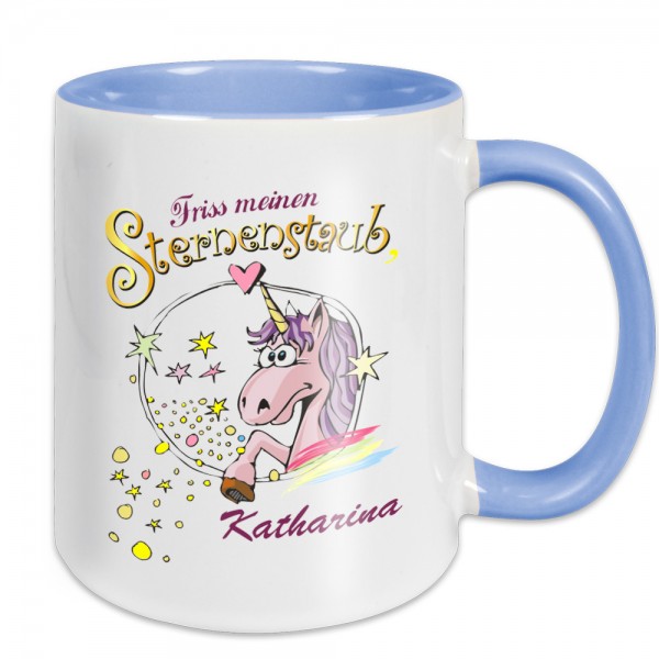 Einhorn Tasse individuell bedruckt