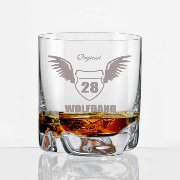 Whiskey-Becher Motiv