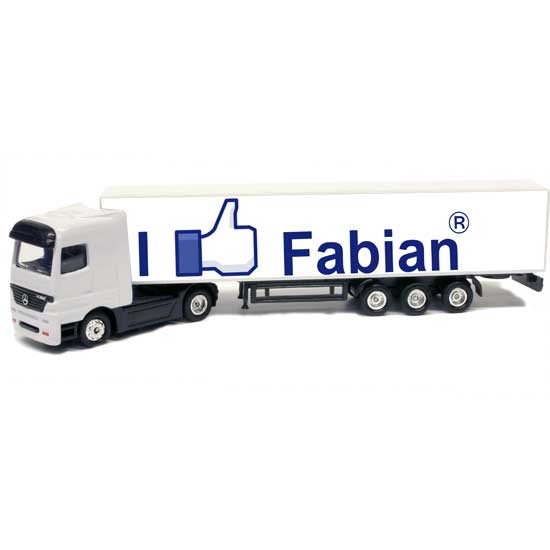 Minitruck bedrucken