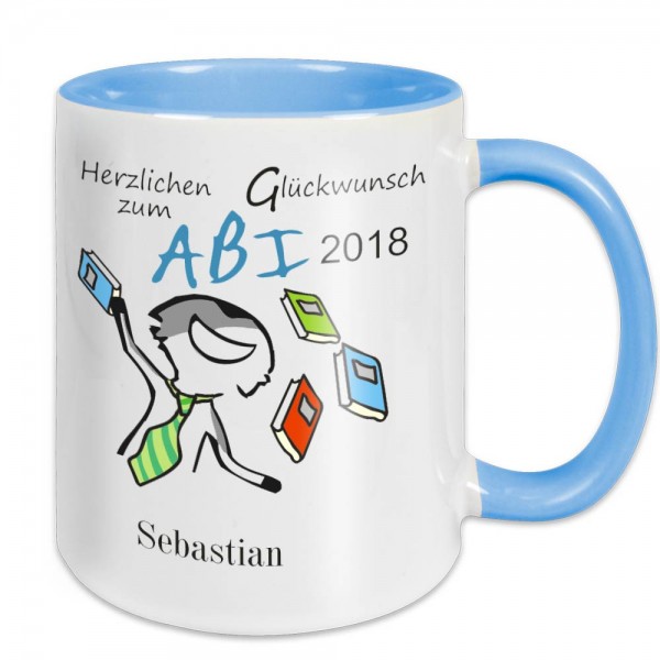 Tasse als Geschenk zum Abitur