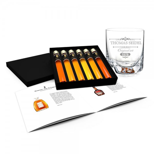 Whisky Geschenkset Weltreise mit Glas Probierset