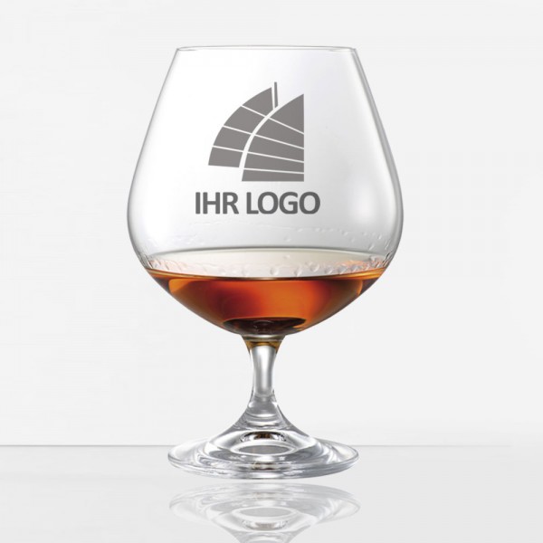 Cognacschwenker / Cognacglas mit Logo