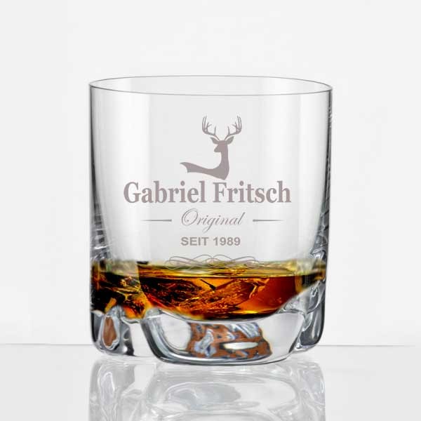 Whiskybecher mit Namen