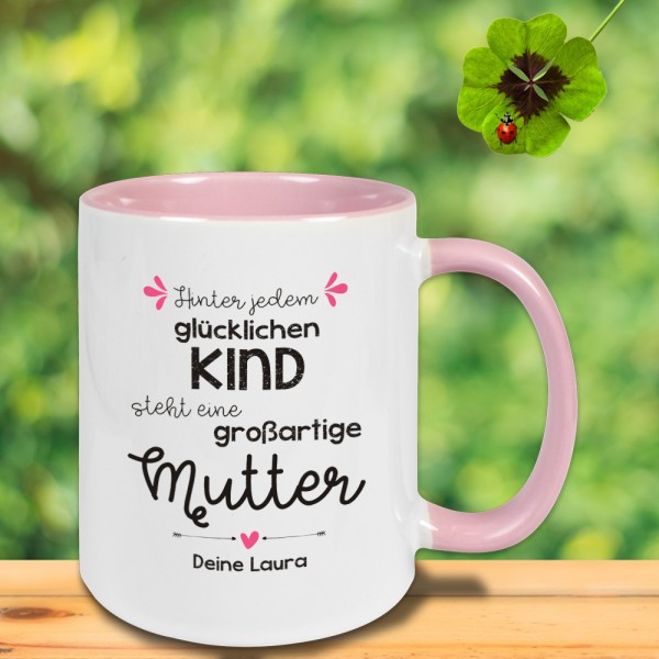 Tasse für Mama mit Namen bedrucken