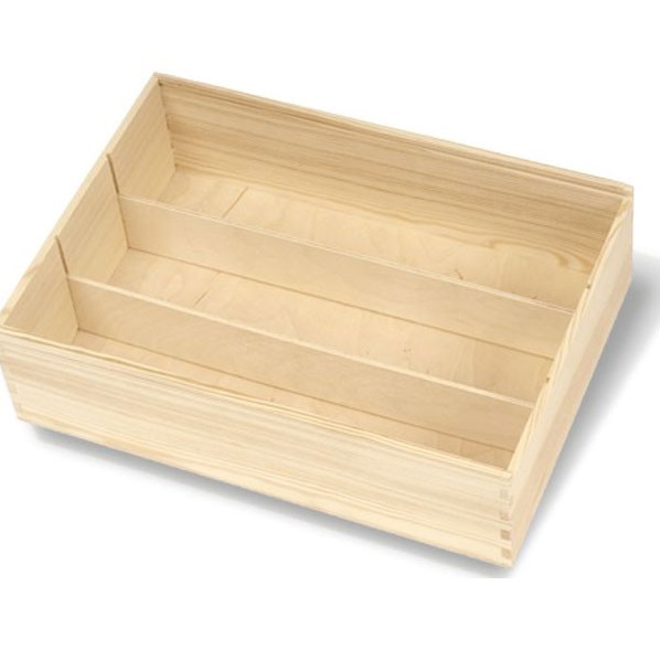 Trennsteg für Holzkisten