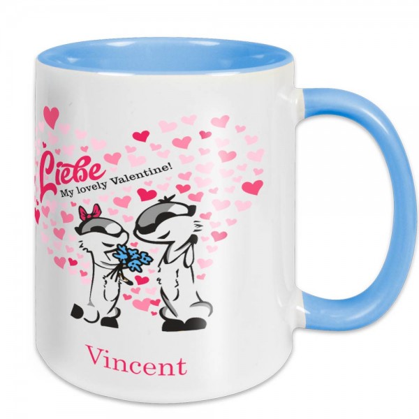 Tasse für Sie zum Valentinstag!
