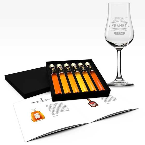 Weltreise 6 Whiskies aus aller Welt mit gravierten Whiskyglas