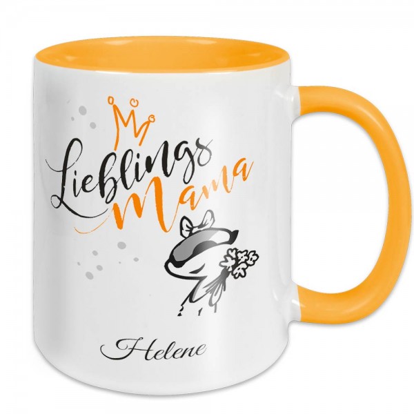 Tasse mit Namen für den Lieblings-Mensch