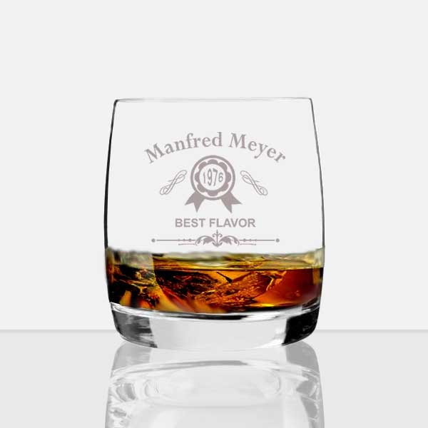 Whisky Glas personalisiert