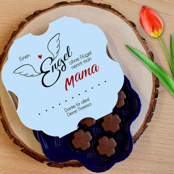Personalisierte Milka Schokolade - Einen Engel ohne Flügel nennt man ...