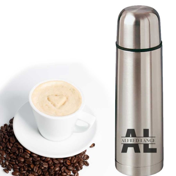 Isolierflasche Edelstahl mit Gravur 0,7 l