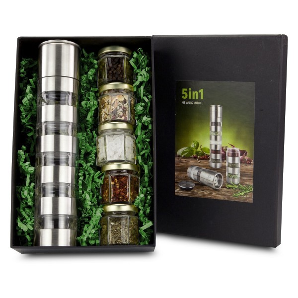 Gewürze Geschenkset 5 in 1 Variationen