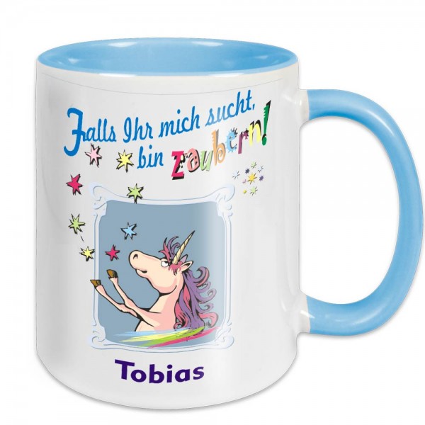 Einhorn Tasse gestalten